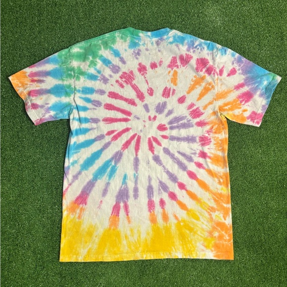 Liquid Blue Grateful Dead Tie Dye T-Shirt - Picture 3 of 6